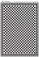 Chequered Black and White