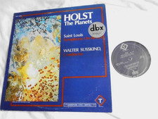 HOLST THE PLANETS : USA QUADRAPHONIC DBX ENCODED DISC L.P : SAINT LOUIS ORCH.