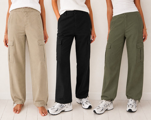 Store cargo trousers ladies - cargo,