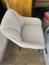 4x Beige Weaved Colour Dining