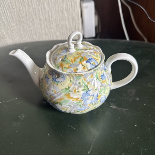 Vintage teapot rosina china - vintage,