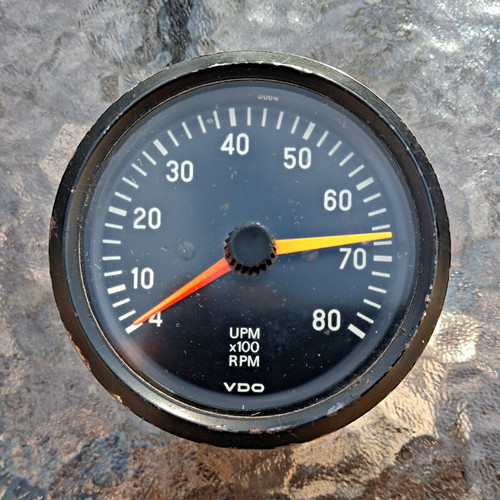 Vdo tachometer gauge rev - vdo,