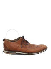 Bertie Men's Formal Shoes UK 8 Brown 100% Other Brogue