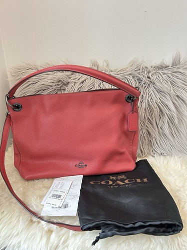 Coach logo hand bag 2way - logo,