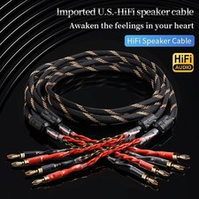 One Pair Hifi Speaker Cable