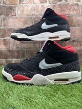 Nike Air Flight Classic Bred Rare Trainers Uk 8 414967-007 Good Condition