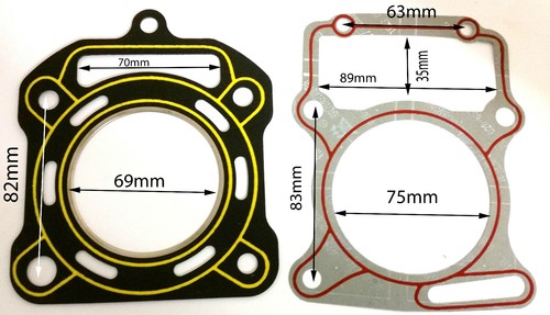 Gas56 cylinder head gasket - gasket, 250