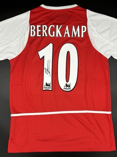 Dennis bergkamp signed arsenal - bergkamp,