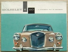 WOLSELEY 6/110 Car Sales