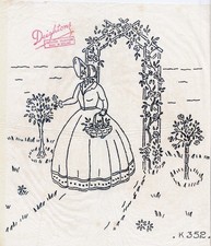 Vintage Embroidery Transfer