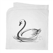 'Simple Swan' Cotton Baby