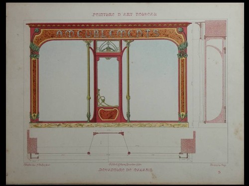 Furniture store front french - furniture,