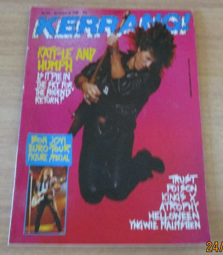 Vintage kerrang magazine 213 - vintage, #213