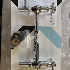 Crosswater Belgravia Traditional Long Nose Basin Taps New BL140DNC 