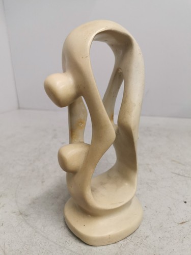 Carved soapstone abstract - carved,