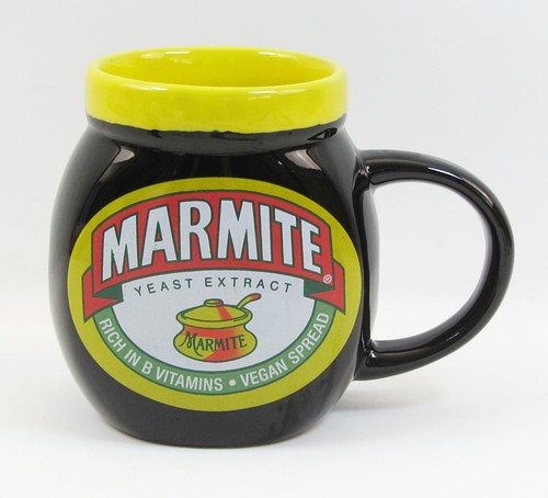 Marmite jar shaped ceramic - marmite,