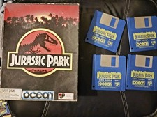 Jurassic Park Amiga 500 Game Boxed