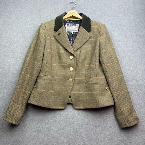 Joules tweed jacket - tweed, 14