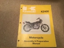 KAWASAKI KZ400-H1 1979 GENUINE ASSEMBLY & PREPARATION MANUAL