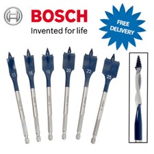 Bosch Expert Flat Wood Drill Bit Holesaw Self Cut SPEED  Threaded Tip 6mm-40mm
