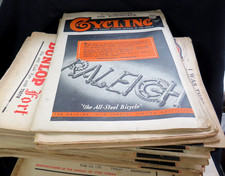 Large Job Lot of 200+ Vintage "Cycling" Magazines. 1930s & 1940s. inc WW2