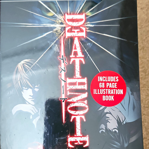 Death note disc - dvd, box