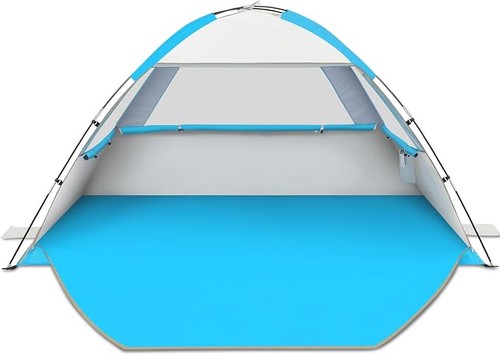 Easy setup beach shade - setup,