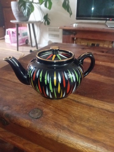 Vintage sadler teapot - sadler, black