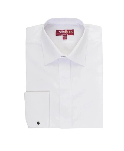 Colin ross white - white, plain
