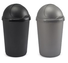 50L PLASTIC BULLET BIN RUBBISH