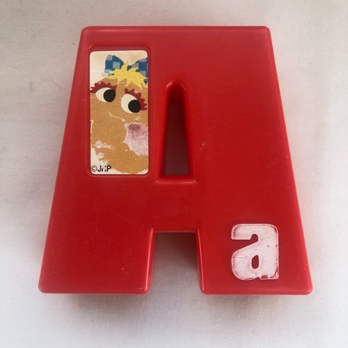 Vtg sesame illco - sesame, plastic