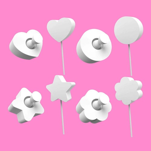Professional cake pop mold set - cake,