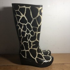 wedge wellies high heels