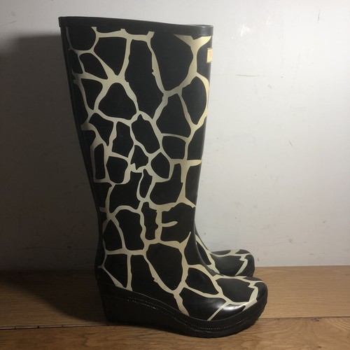 Wedge wellies high heels - wedge,