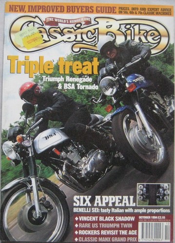 Classic bike magazine october - classic,