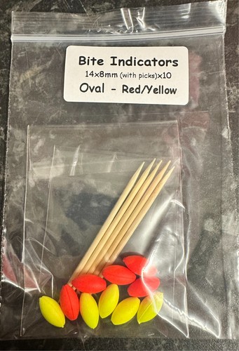 Oval bite indicators - oval,