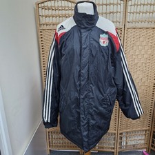 Adidas Liverpool 2006-2008 Football Bench Coat Training Jacket Size 42/44 L XL