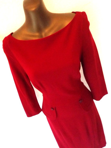 Joseph ribkoff red peplum - ,