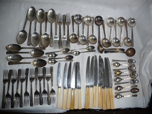 Cutlery silver plated roberts - cutlery,
