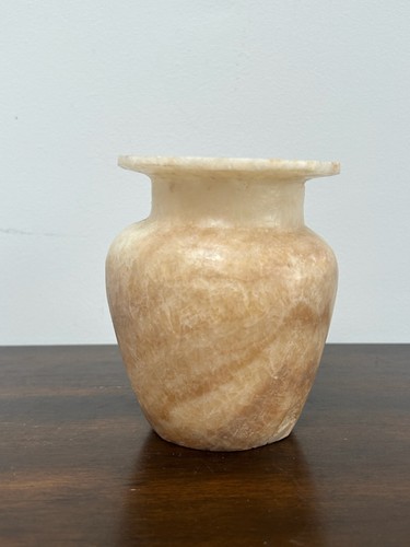 Egyptian alabaster hand carved - egyptian,