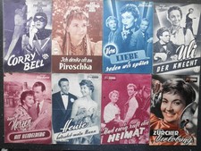 21 Wiener Filmprogramme mit LIESELOTTE PULVER / NFP + Vorläuferserien / Konvolut