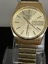 Men's Vintage Rotary Gold