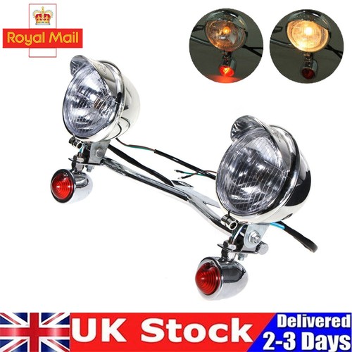 Motorcycle chrome turn signal - chrome,