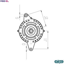 ALTERNATOR F 032 113 888 FOR
