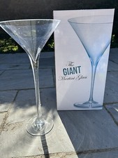Giant martini glasses , table centre piece (50cm)