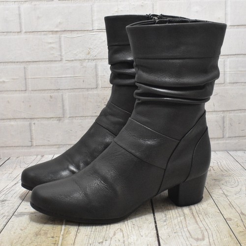 Womens caprice black - black, leather