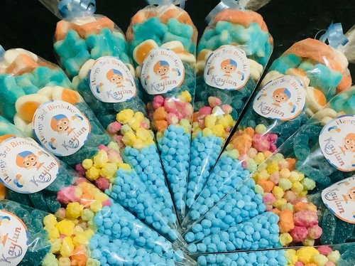 Pre filled sweet cones - filled, cones-blippi