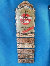 Vintage HAVANA CLUB RUM- Cocktail menu TRINIDAD BAR ORIGINAL - 60 cm 8 link WOOD