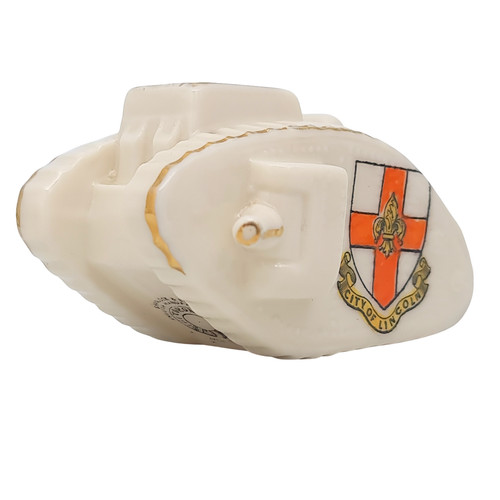 Crested china tank - crested, lincoln