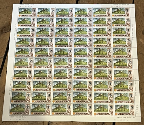 Jersey qeii postage stamps - qeii,